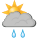 Rain showers.  For the period: 05:00–11:00