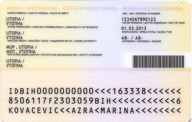 osobna iskaznica bih 21